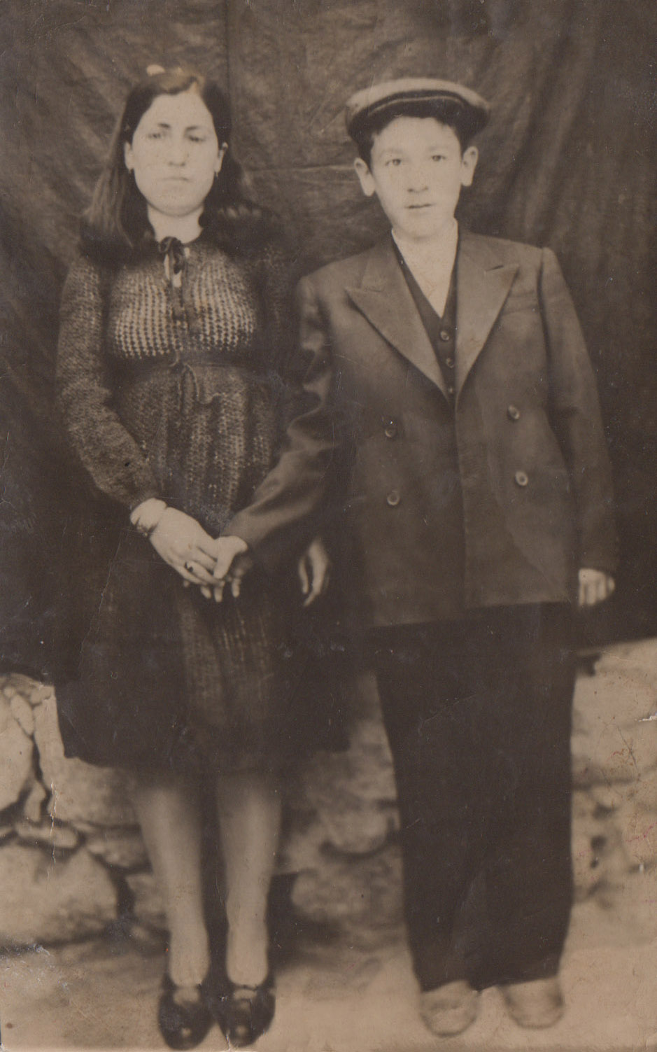 Moje máma se strýcem 1944
