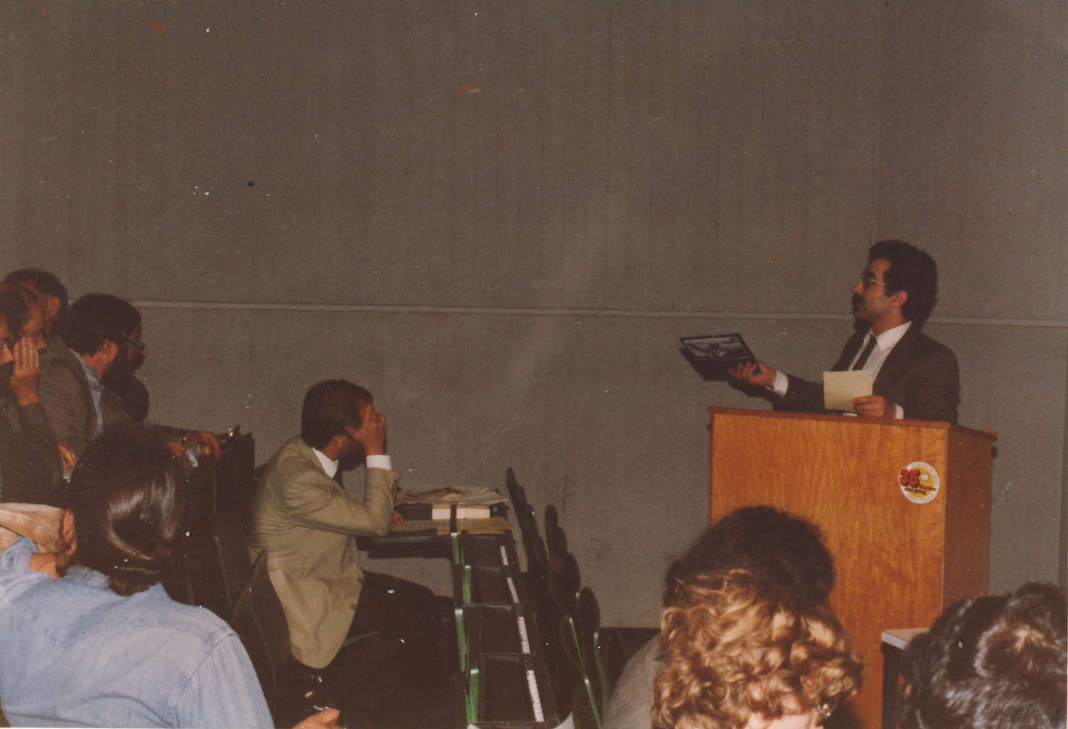 Na 1 vědecké konferenci o Kurdech na univerzitě v Dortmundu 1984
