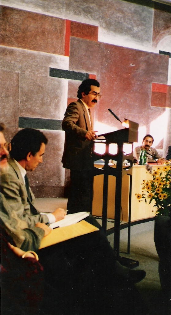 YU, jako přednášející na akademii Tuzingen, SRN 1987