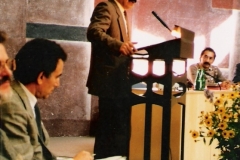 YU, jako přednášející na akademii Tuzingen, SRN 1987