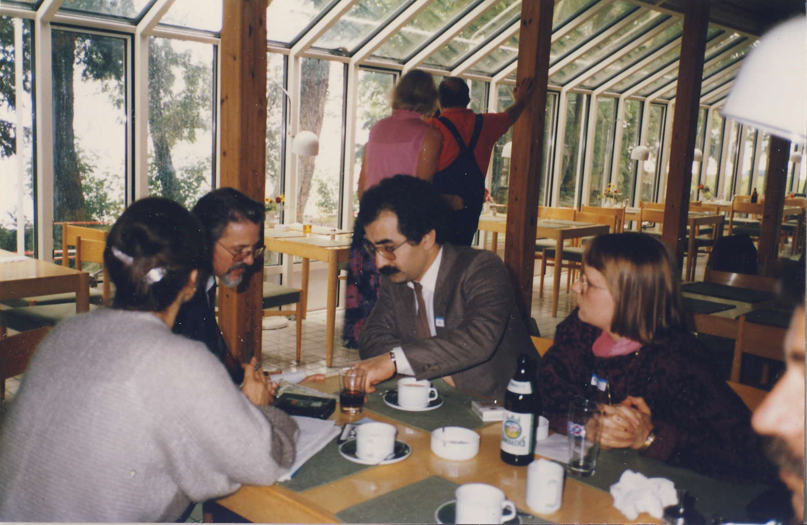 Na konferenci o Kurdech,evangelická akademie T)tz§nden,SRN,1986