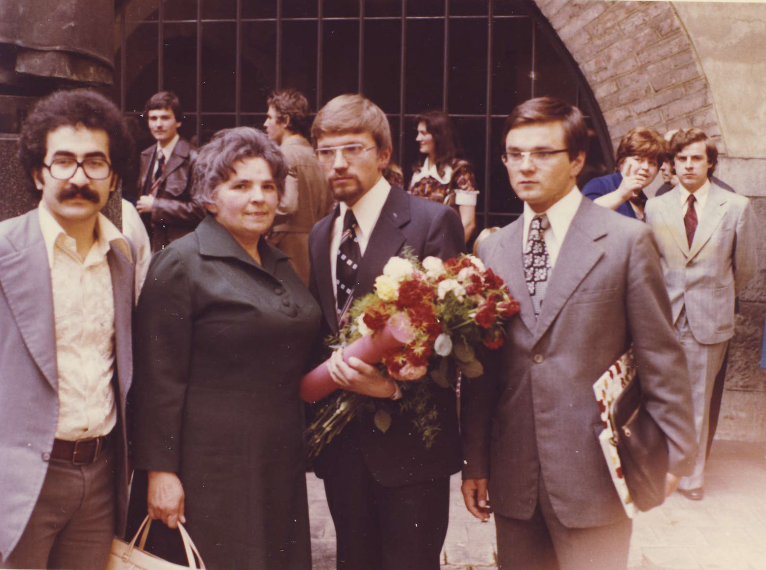 Na promoci svého přitele,dne Prof.MUDr.Pavel Martásek,DrCs.-1978