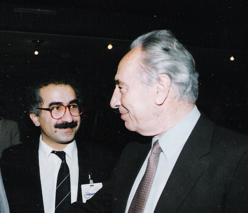 Simon Peres-Dr.Yekta Uzunoglu - 1991