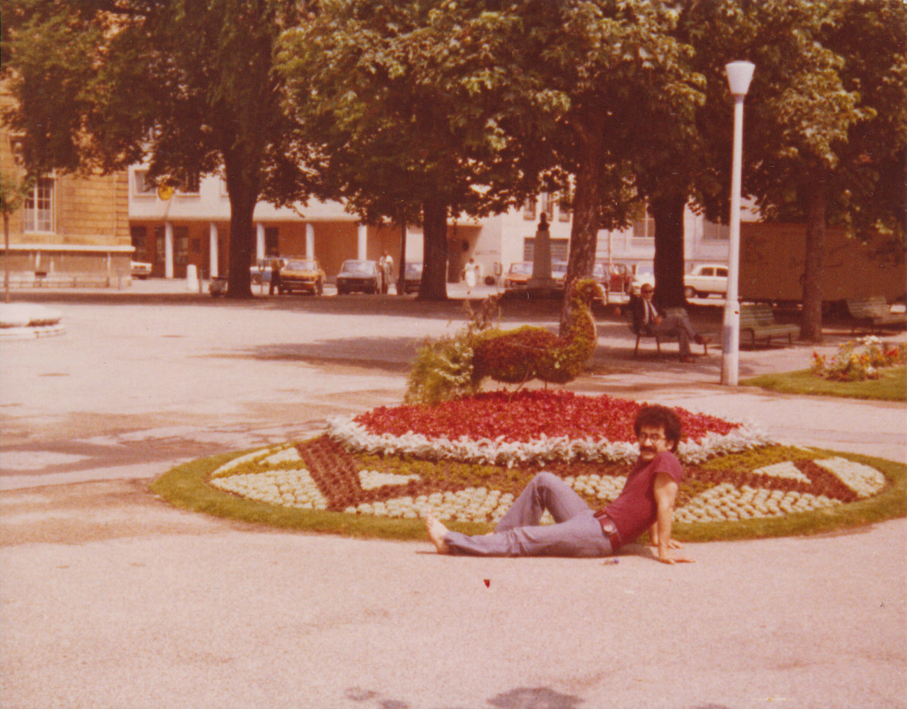 V zámku Schönbrunn 1975