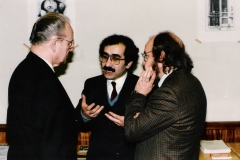 Dr.Yekta mit Hans Oskar Vetter und Klaus Tuehsing -1986
