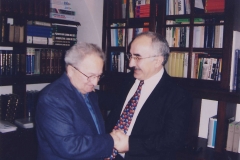 Yekta Uzunoglu with Doc.Karel JECH