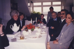 Při svatbě mého přitele Bernharda von Grünberga po mém propouštění z vazby v ČR-1997